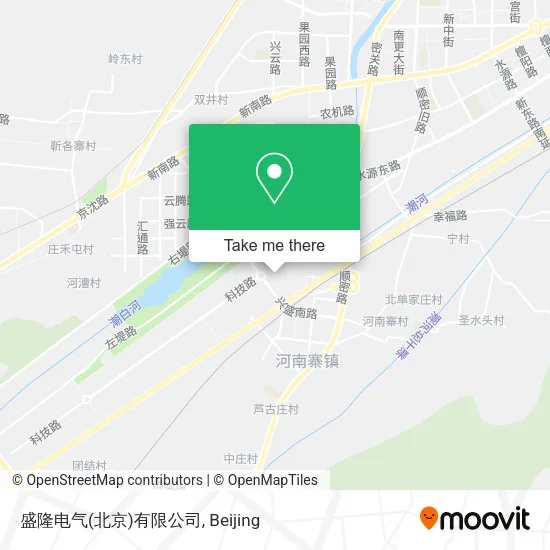 盛隆电气(北京)有限公司 map