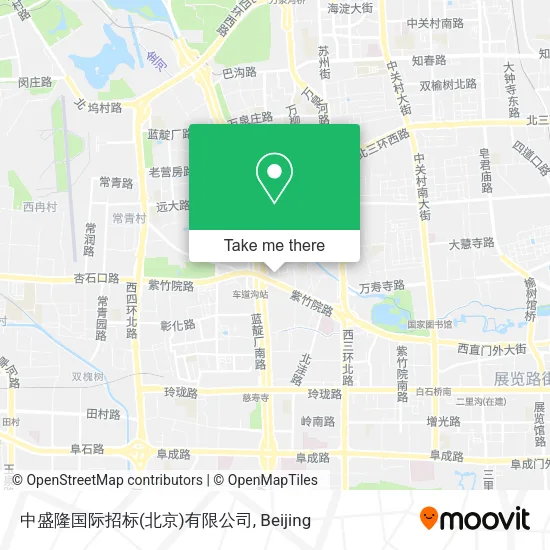 中盛隆国际招标(北京)有限公司 map
