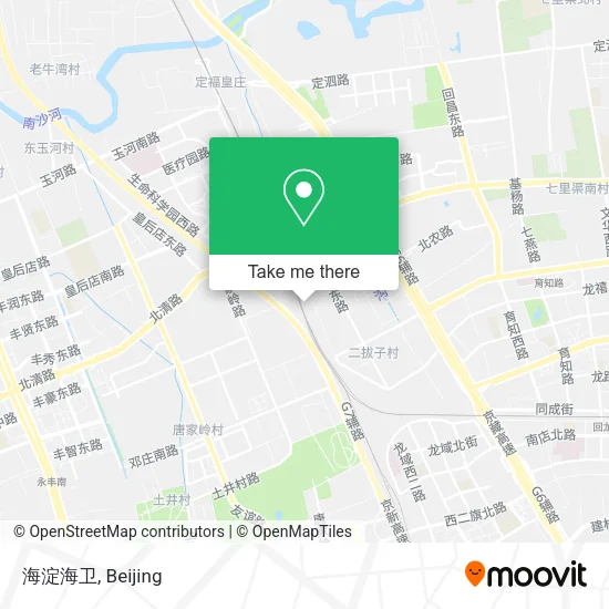 海淀海卫 map