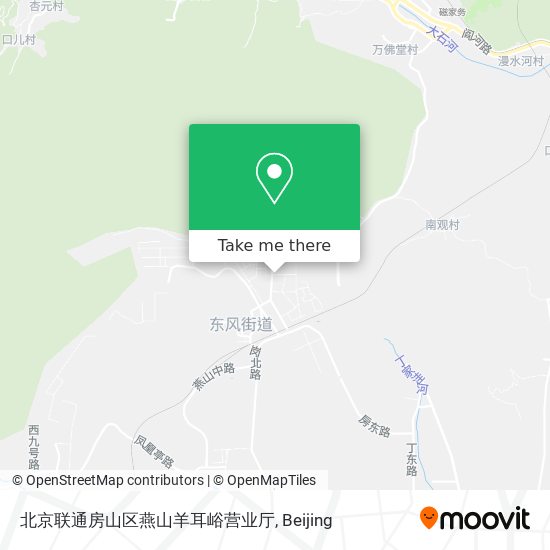 北京联通房山区燕山羊耳峪营业厅 map