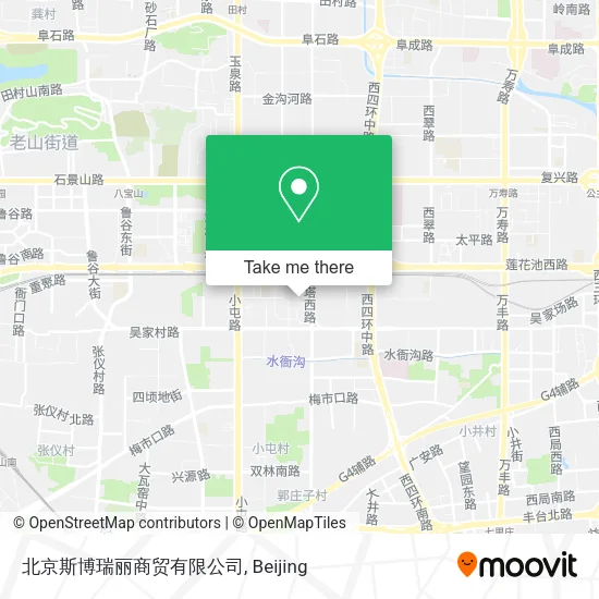 北京斯博瑞丽商贸有限公司 map