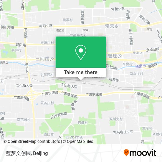 蓝梦文创园 map