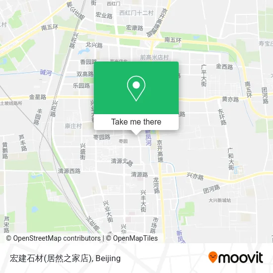 宏建石材(居然之家店) map