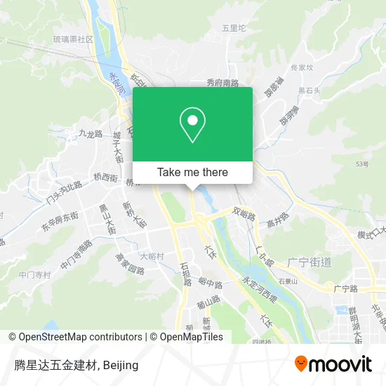 腾星达五金建材 map