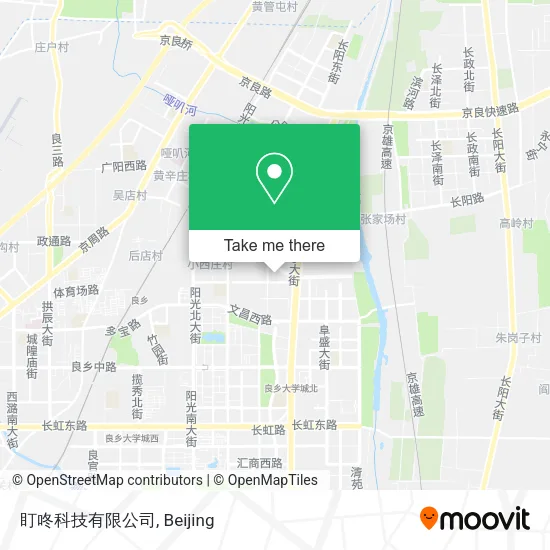 盯咚科技有限公司 map