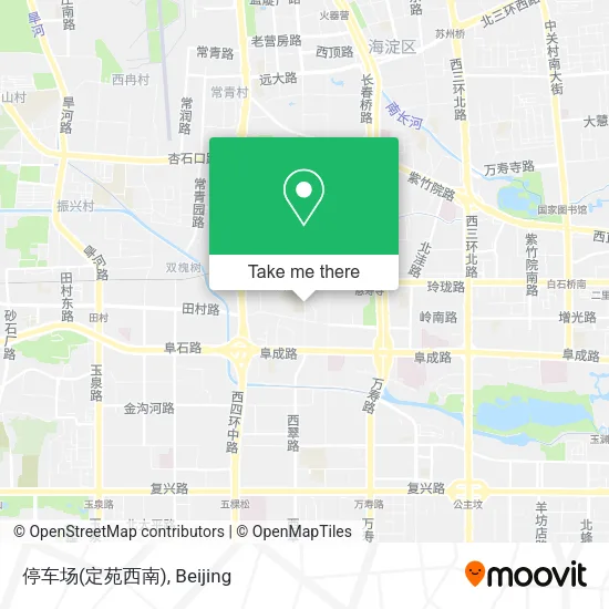 停车场(定苑西南) map