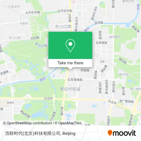 浩联时代(北京)科技有限公司 map