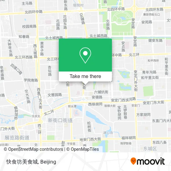 快食坊美食城 map