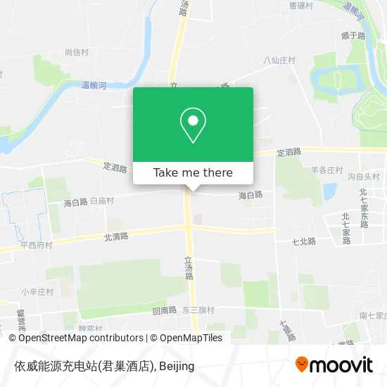 依威能源充电站(君巢酒店) map