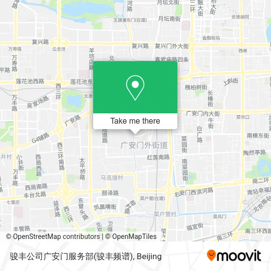 骏丰公司广安门服务部(骏丰频谱) map