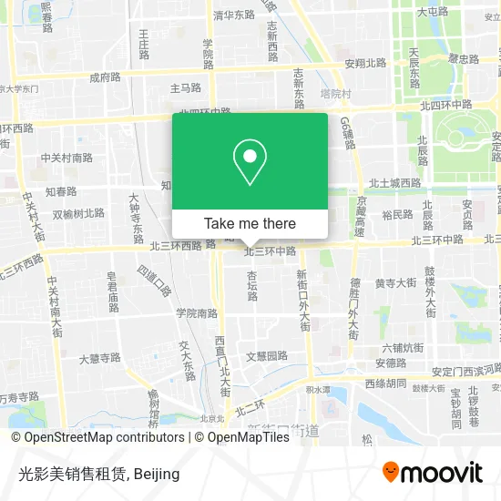 光影美销售租赁 map