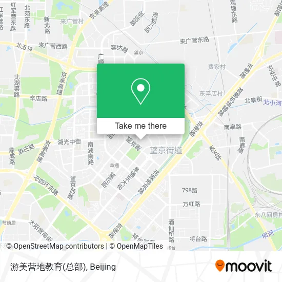 游美营地教育(总部) map