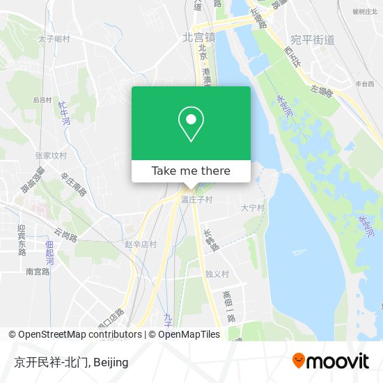 京开民祥-北门 map