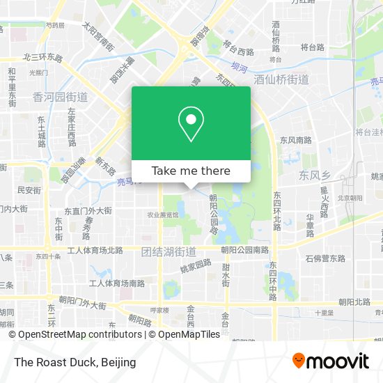 The Roast Duck map