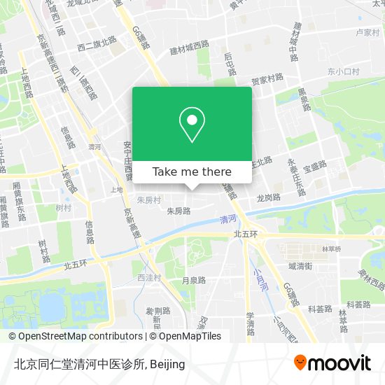 北京同仁堂清河中医诊所 map