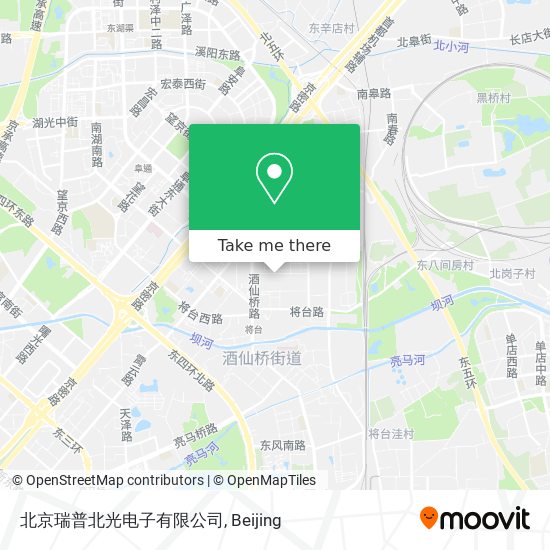 北京瑞普北光电子有限公司 map