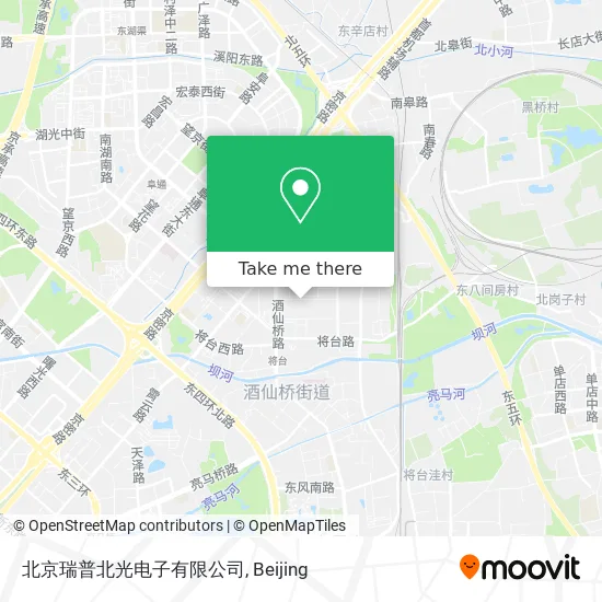 北京瑞普北光电子有限公司 map