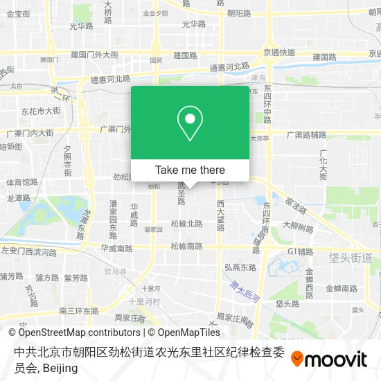 中共北京市朝阳区劲松街道农光东里社区纪律检查委员会 map