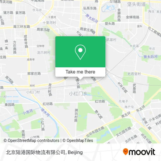 北京陆港国际物流有限公司 map