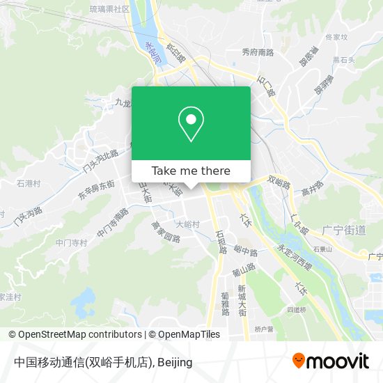 中国移动通信(双峪手机店) map