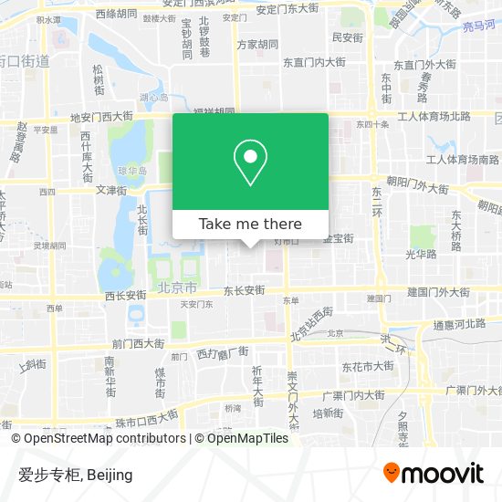 爱步专柜 map