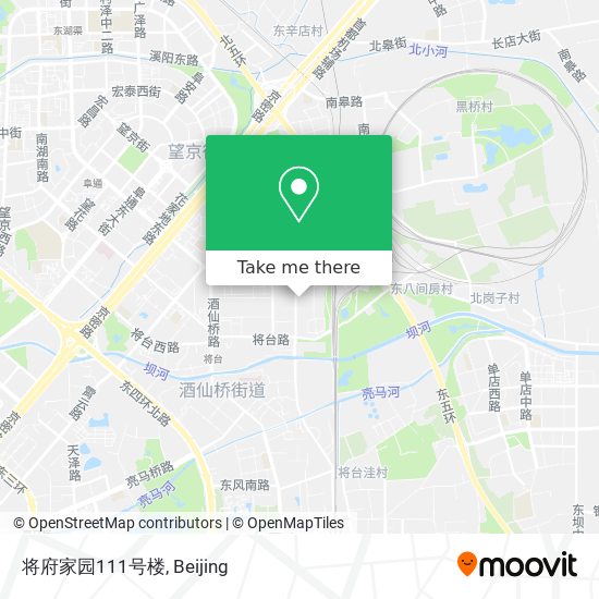 将府家园111号楼 map