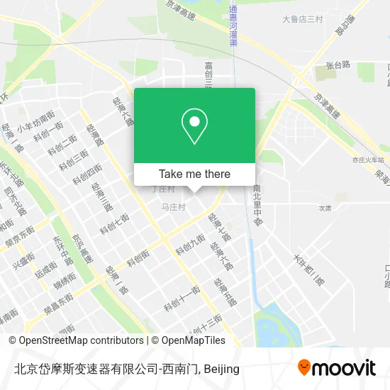 北京岱摩斯变速器有限公司-西南门 map