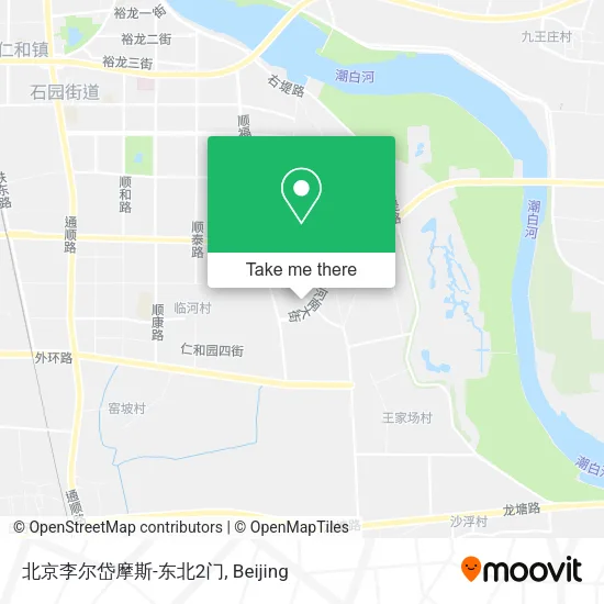 北京李尔岱摩斯-东北2门 map