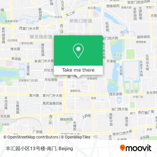 丰汇园小区13号楼-南门 map