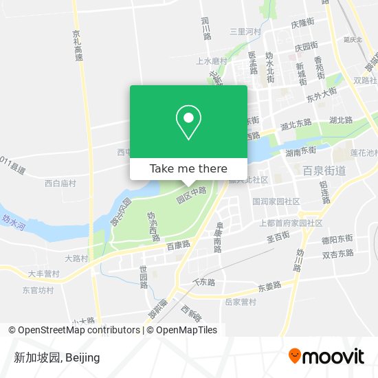 新加坡园 map