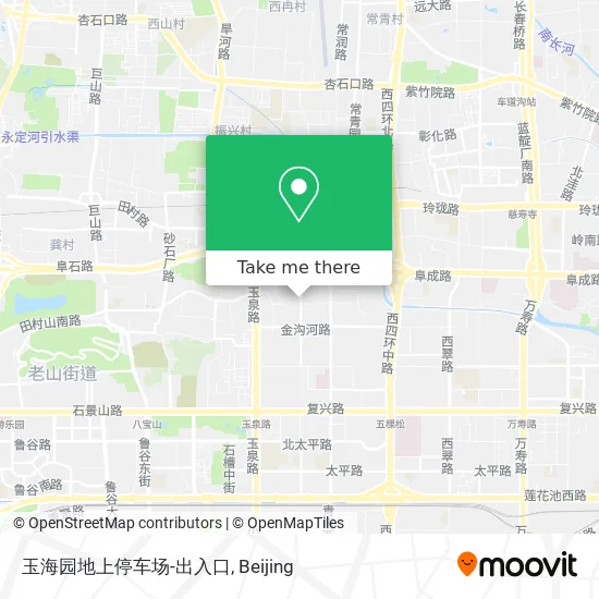 玉海园地上停车场-出入口 map