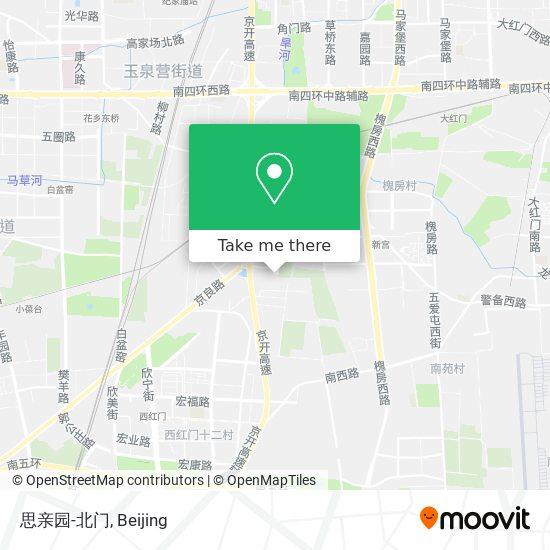 思亲园-北门 map