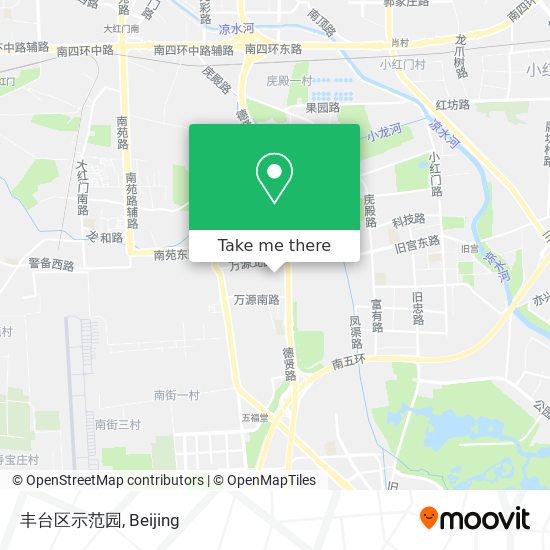 丰台区示范园 map