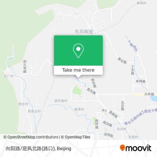 向阳路/迎风北路(路口) map