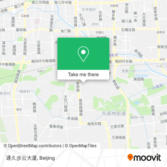 通久步云大厦 map