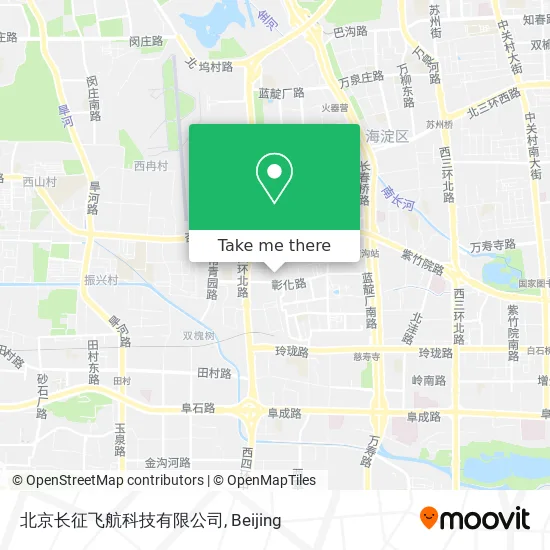 北京长征飞航科技有限公司 map