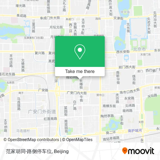 范家胡同-路侧停车位 map