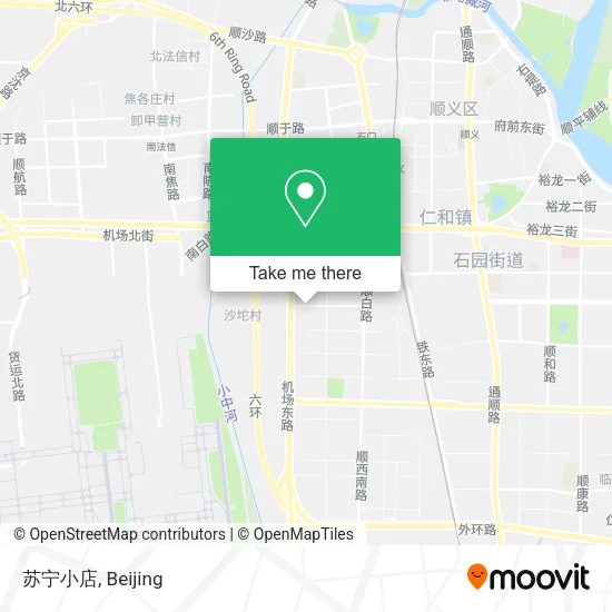 苏宁小店 map