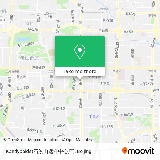 Kandypaids(石景山远洋中心店) map