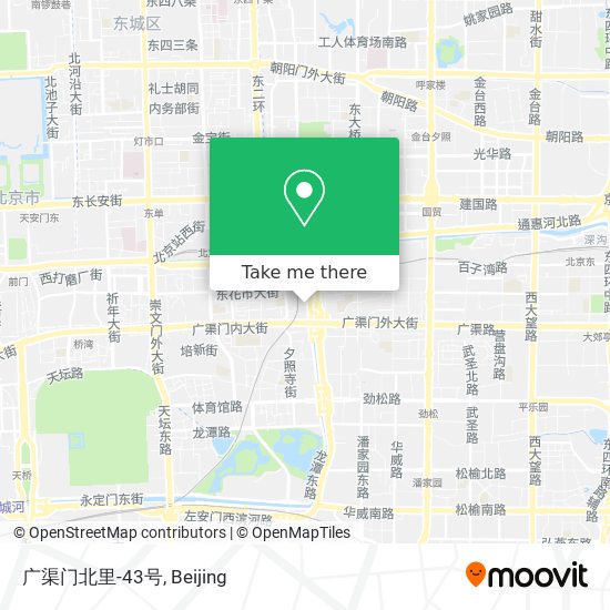 广渠门北里-43号 map