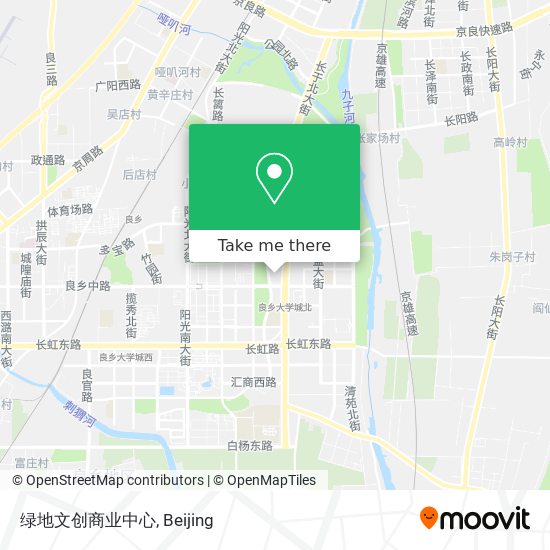 绿地文创商业中心 map