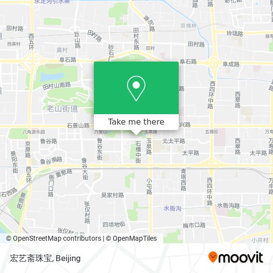 宏艺斋珠宝 map