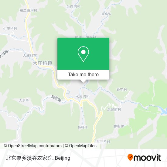 北京栗乡溪谷农家院 map