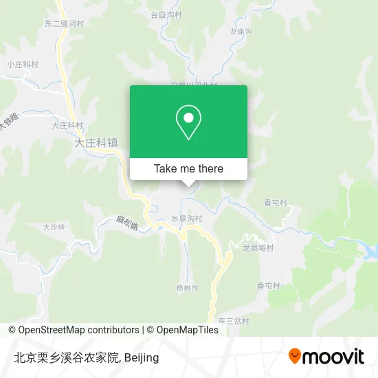 北京栗乡溪谷农家院 map