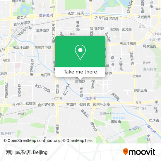 潮汕咸杂店 map