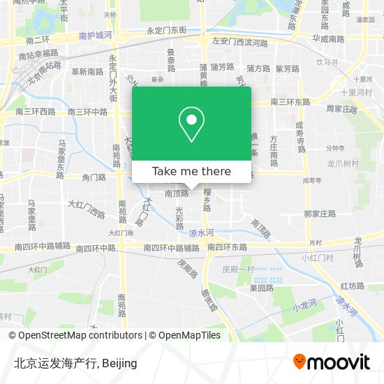 北京运发海产行 map