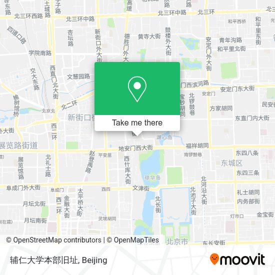 辅仁大学本部旧址 map