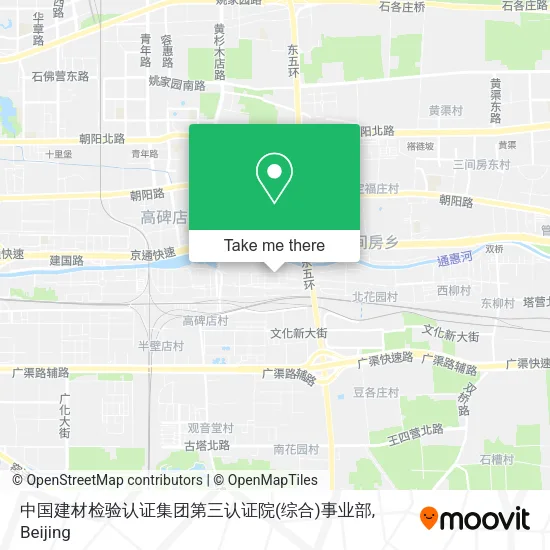 中国建材检验认证集团第三认证院(综合)事业部 map