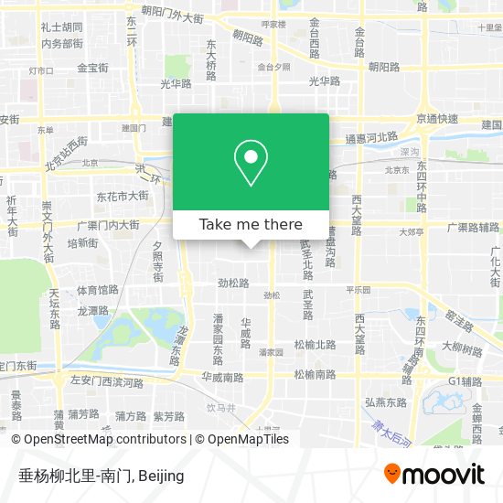 垂杨柳北里-南门 map