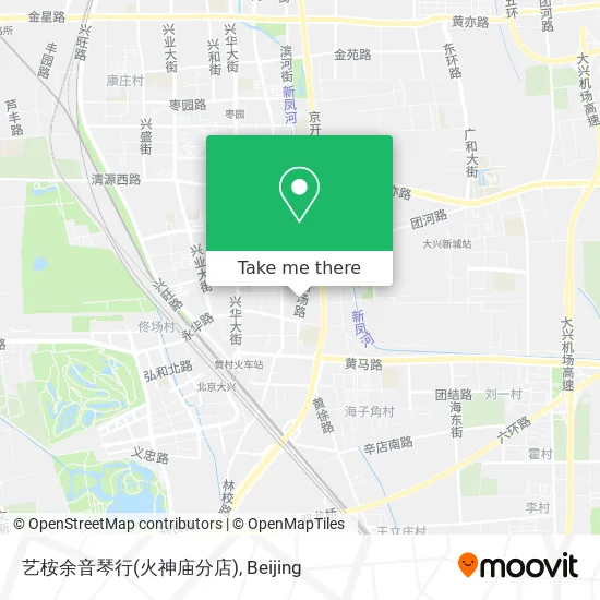 艺桉余音琴行(火神庙分店) map
